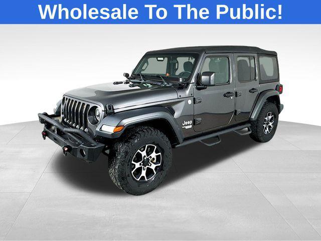 used 2020 Jeep Wrangler Unlimited car, priced at $21,804