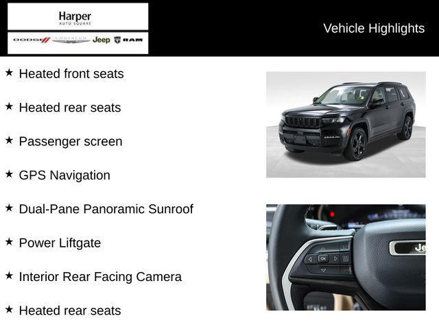used 2022 Jeep Grand Cherokee L car, priced at $35,193