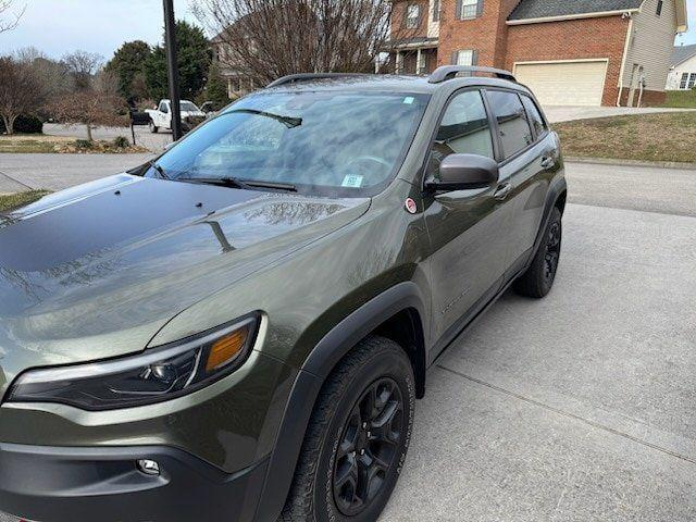 used 2021 Jeep Cherokee car, priced at $24,598