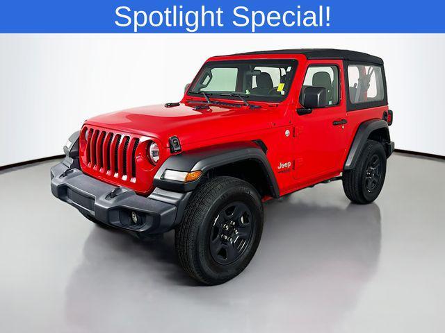 used 2021 Jeep Wrangler car, priced at $26,550