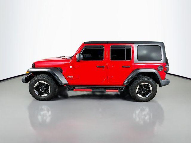 used 2021 Jeep Wrangler Unlimited car, priced at $30,992