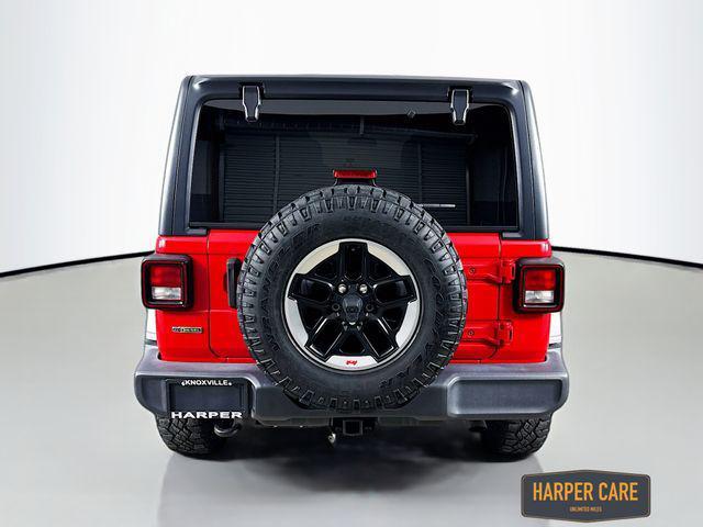 used 2021 Jeep Wrangler Unlimited car, priced at $30,992