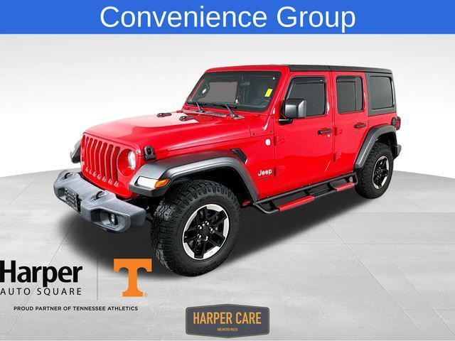 used 2021 Jeep Wrangler Unlimited car, priced at $30,992