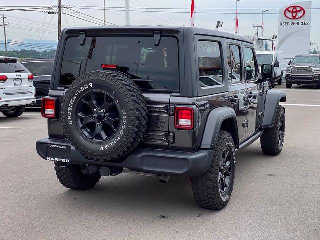 used 2021 Jeep Wrangler Unlimited car, priced at $34,537