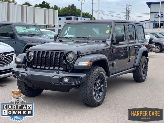 used 2021 Jeep Wrangler Unlimited car, priced at $34,936