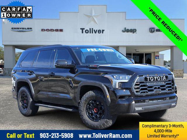 used 2023 Toyota Sequoia car, priced at $76,500