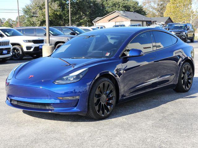 used 2023 Tesla Model 3 car, priced at $36,200