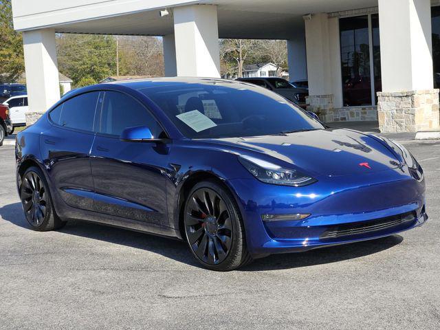 used 2023 Tesla Model 3 car, priced at $36,200