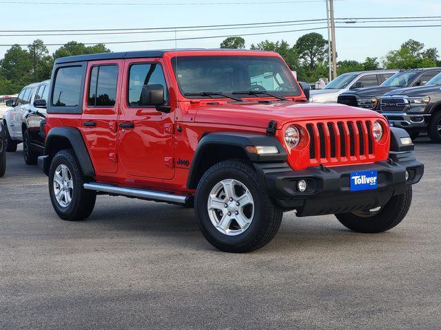 used 2023 Jeep Wrangler car, priced at $27,350