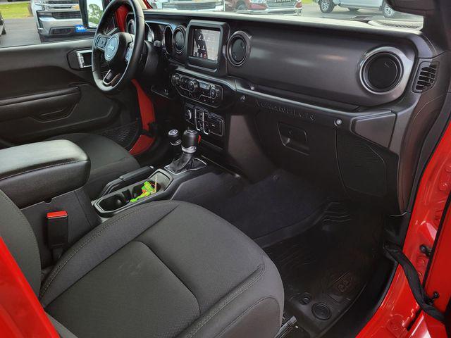 used 2023 Jeep Wrangler car, priced at $27,350