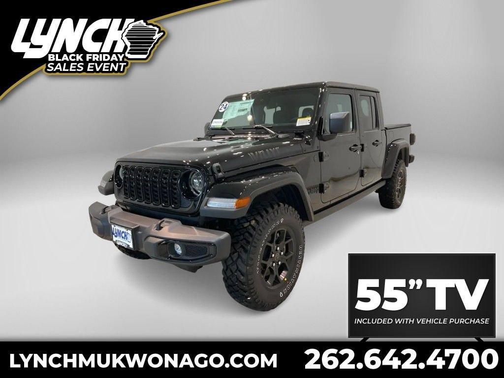 new 2024 Jeep Gladiator car, priced at $50,995