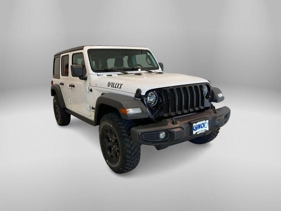 used 2022 Jeep Wrangler Unlimited car, priced at $36,490