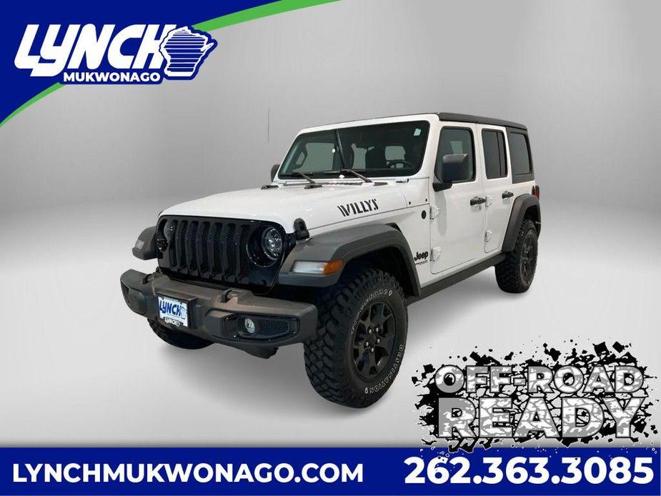 used 2022 Jeep Wrangler Unlimited car, priced at $36,490