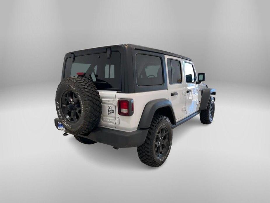 used 2022 Jeep Wrangler Unlimited car, priced at $36,490