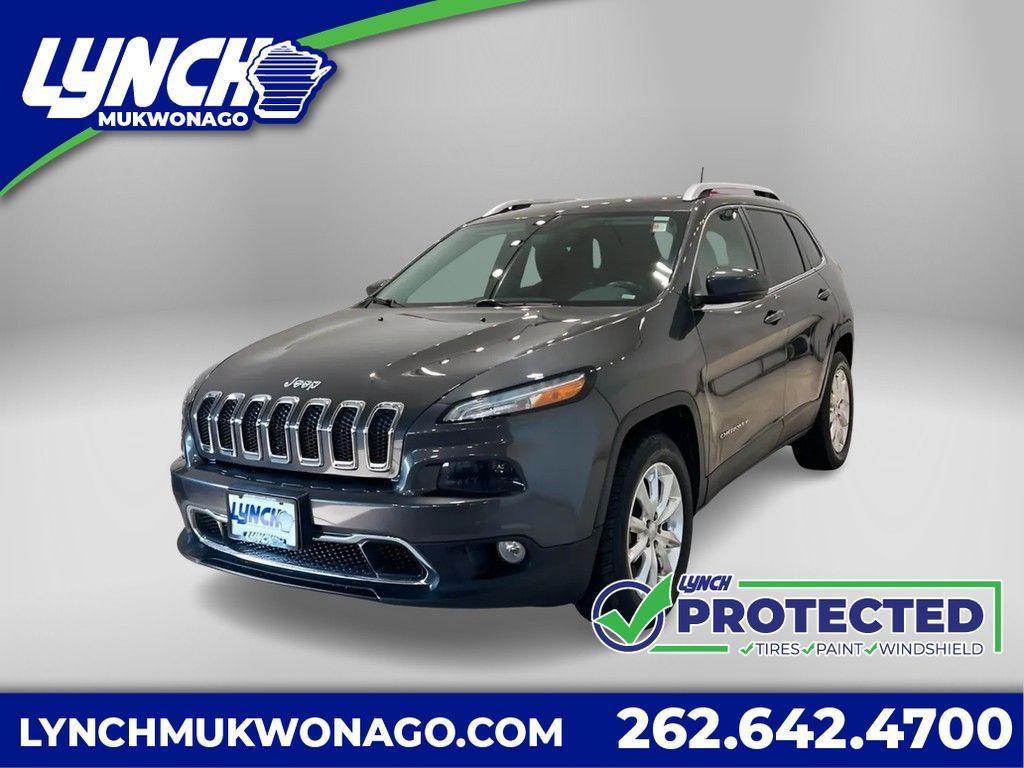 used 2017 Jeep Cherokee car, priced at $16,495