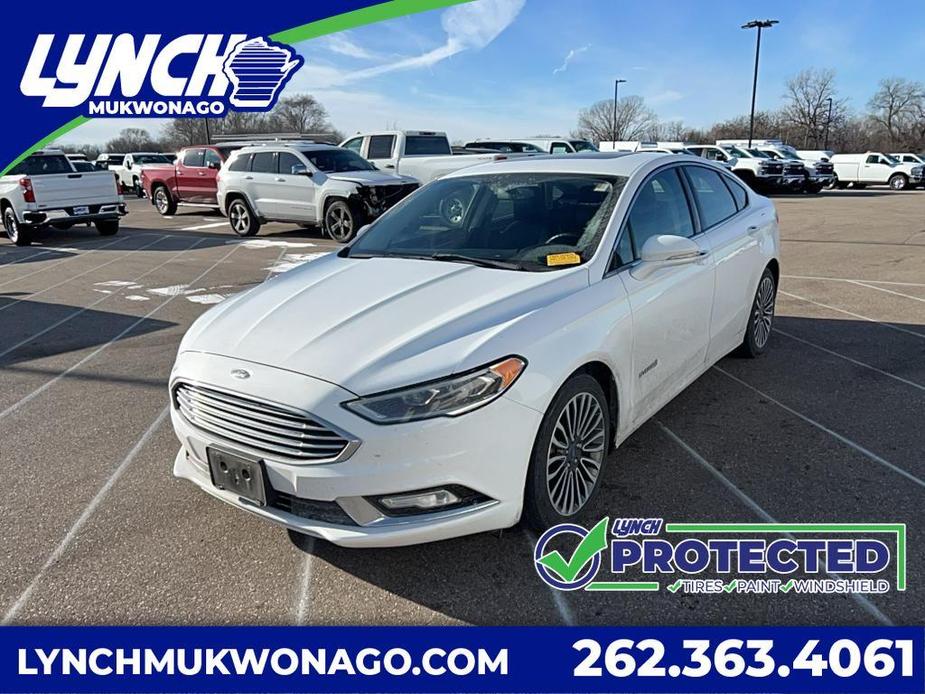 used 2018 Ford Fusion Hybrid car, priced at $14,195