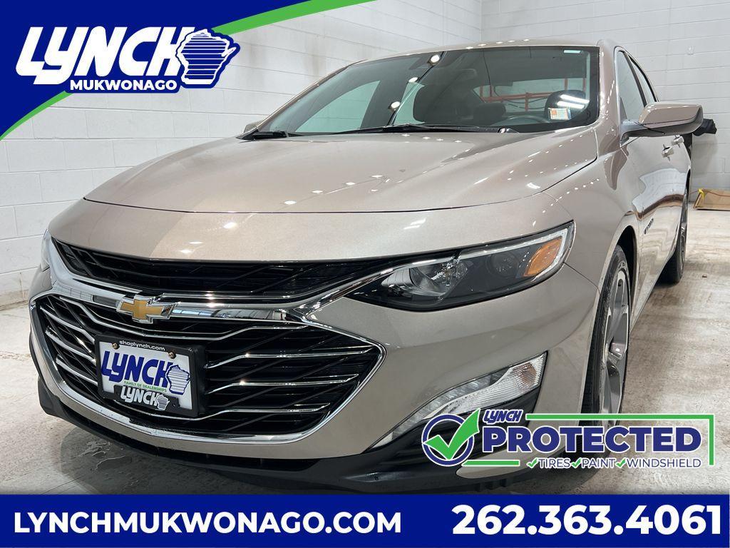 used 2022 Chevrolet Malibu car, priced at $21,375