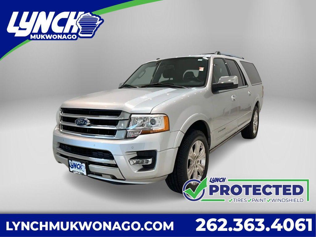 used 2017 Ford Expedition EL car, priced at $19,385