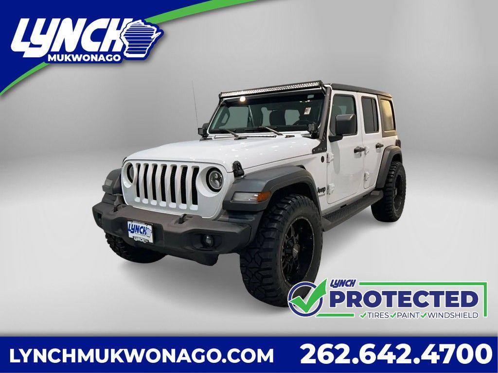 used 2022 Jeep Wrangler Unlimited car, priced at $31,995