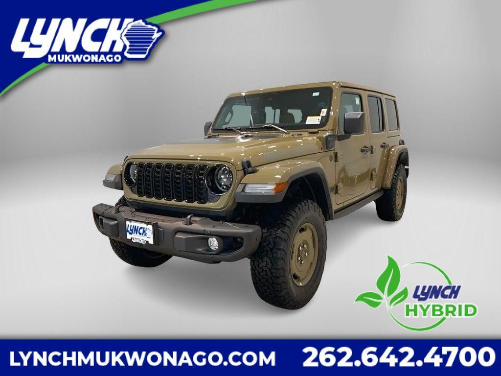 new 2025 Jeep Wrangler 4xe car, priced at $61,314
