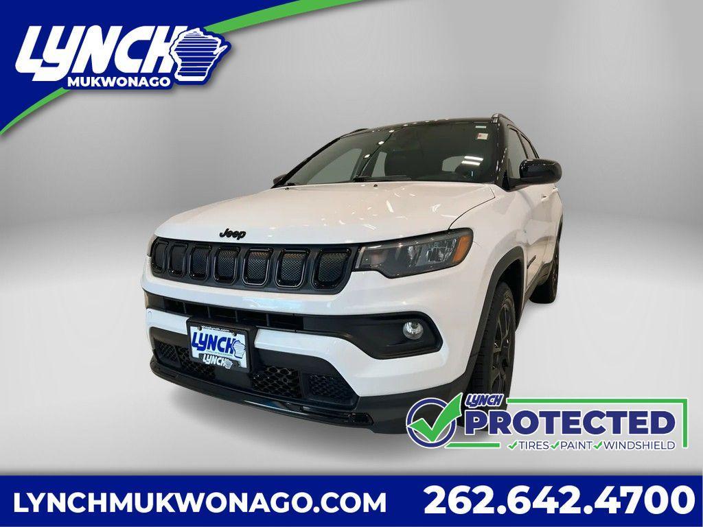 used 2022 Jeep Compass car, priced at $24,995