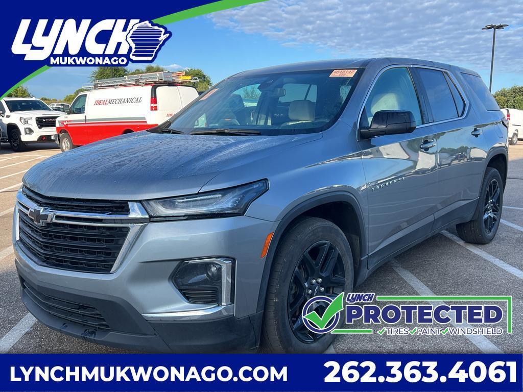 used 2023 Chevrolet Traverse car, priced at $32,595