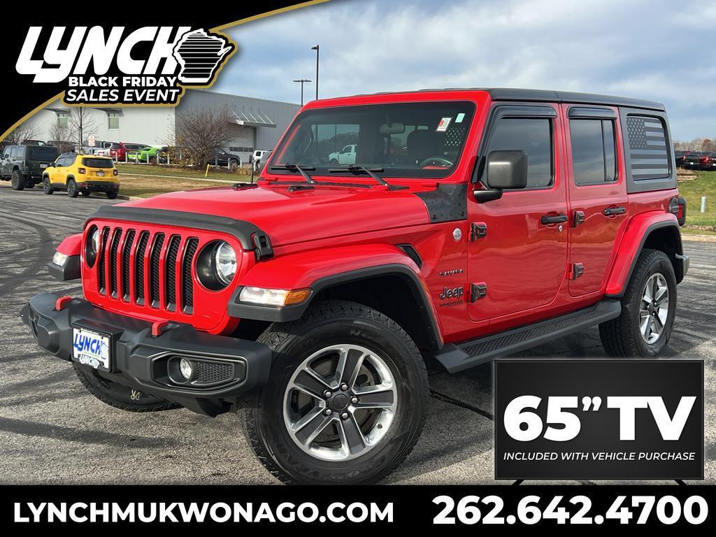 used 2018 Jeep Wrangler Unlimited car, priced at $24,695