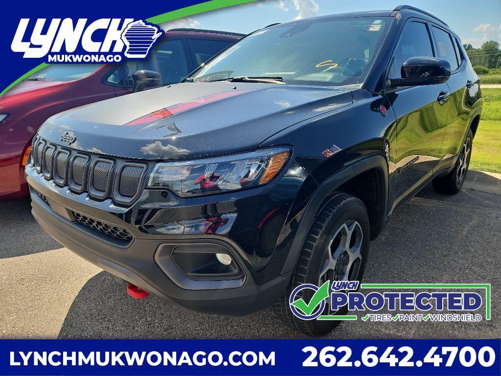 used 2022 Jeep Compass car, priced at $24,995