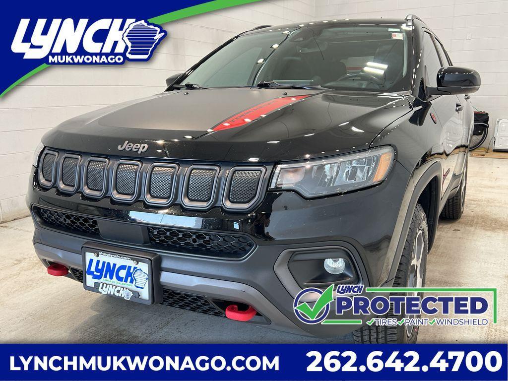 used 2022 Jeep Compass car, priced at $24,695