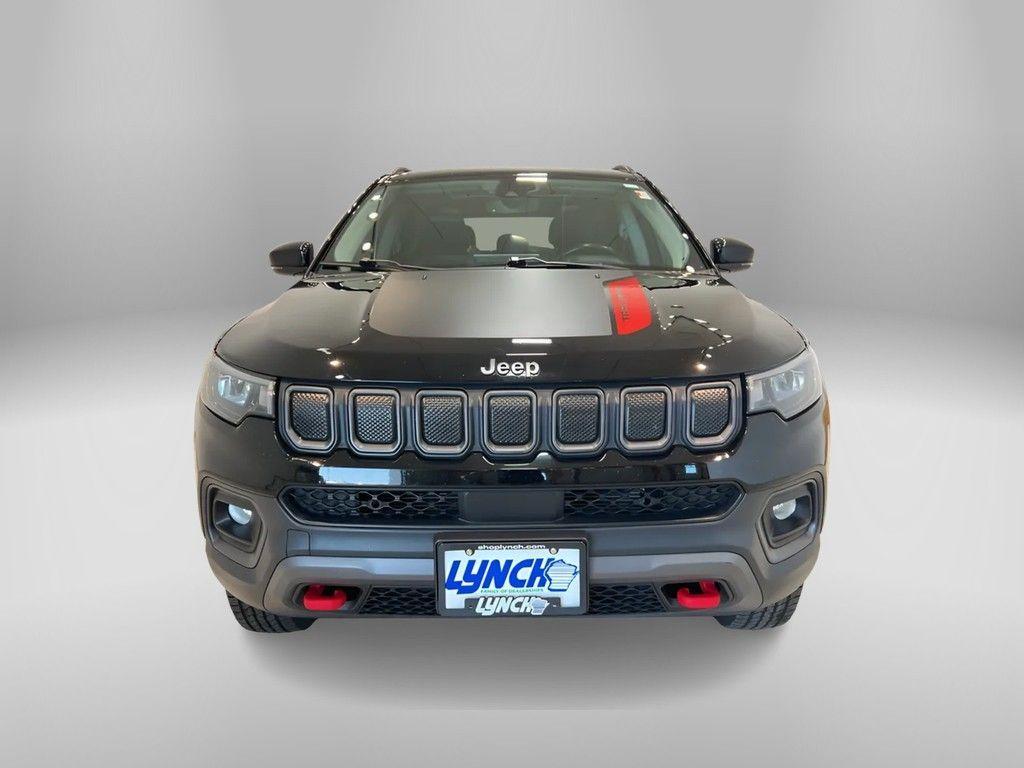 used 2022 Jeep Compass car, priced at $23,999