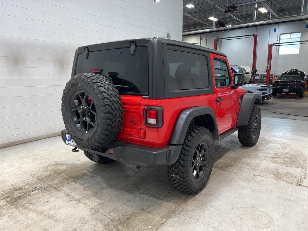 new 2025 Jeep Wrangler car, priced at $45,495