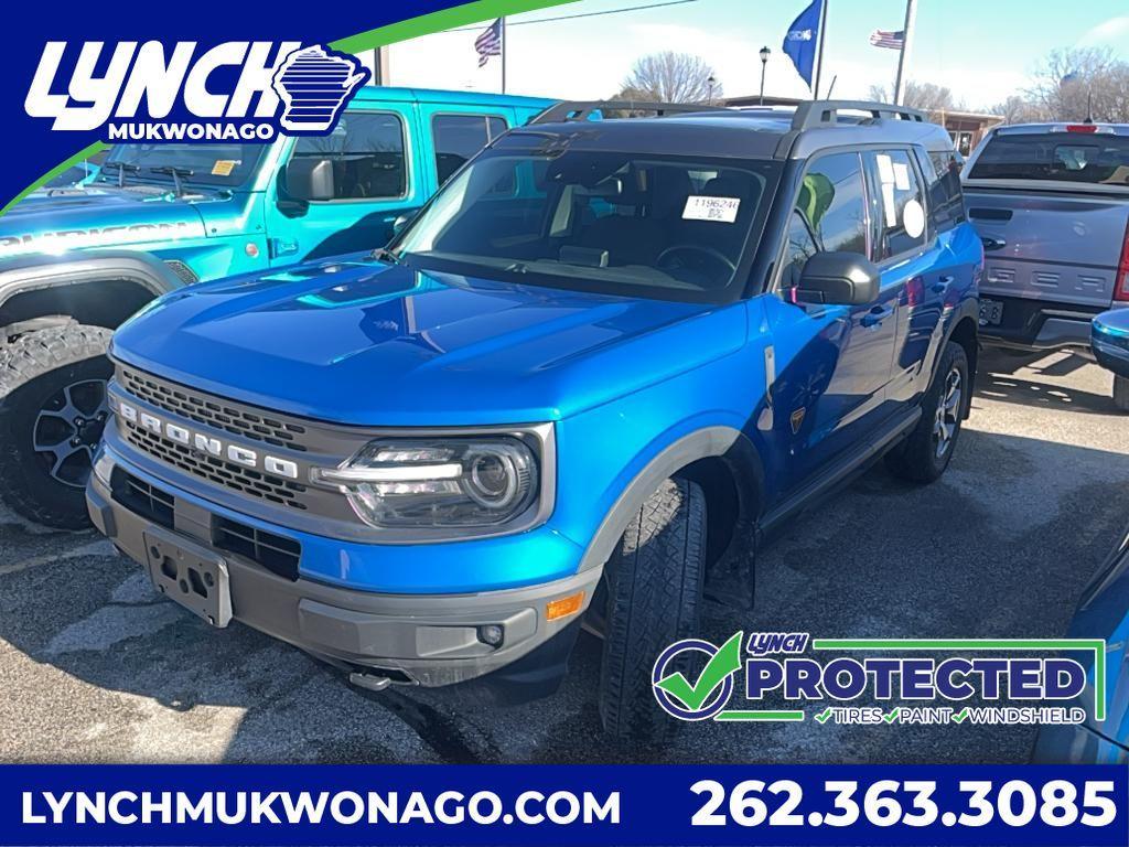 used 2022 Ford Bronco Sport car, priced at $32,490