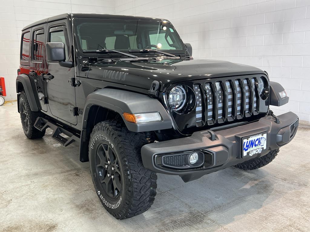 used 2021 Jeep Wrangler Unlimited car, priced at $32,990