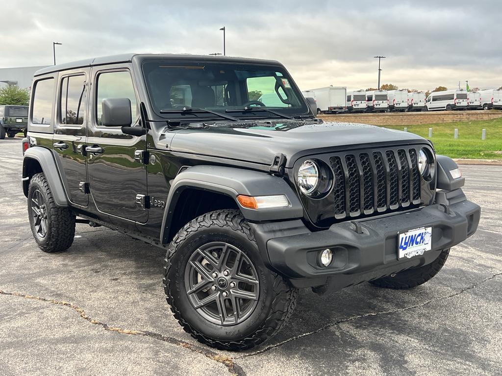used 2024 Jeep Wrangler car, priced at $34,999