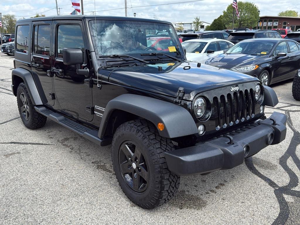 used 2017 Jeep Wrangler Unlimited car, priced at $19,990