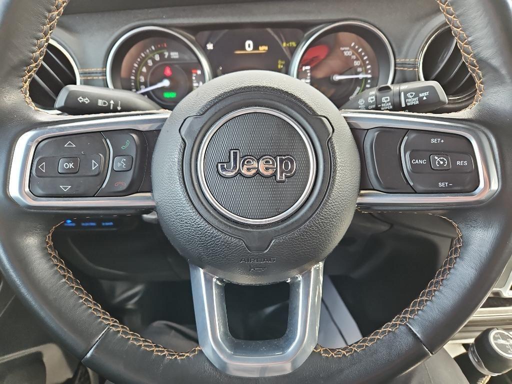 used 2021 Jeep Wrangler Unlimited 4xe car, priced at $35,695