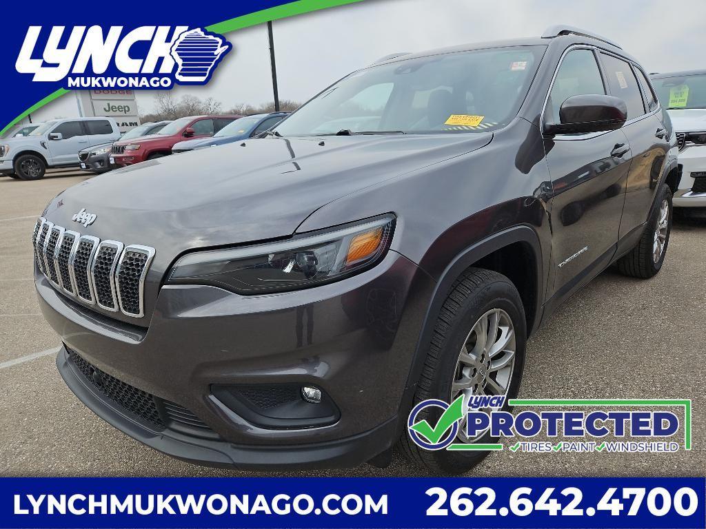 used 2021 Jeep Cherokee car, priced at $24,989