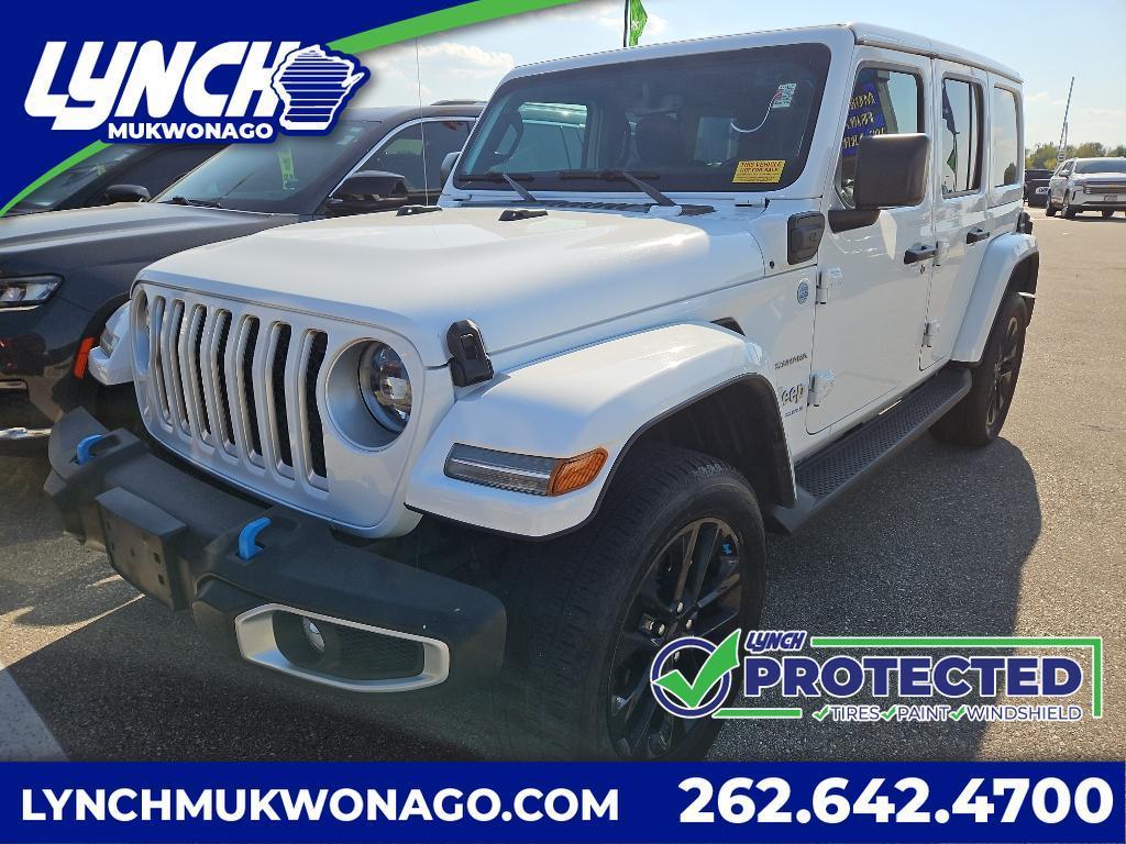used 2023 Jeep Wrangler 4xe car, priced at $33,995