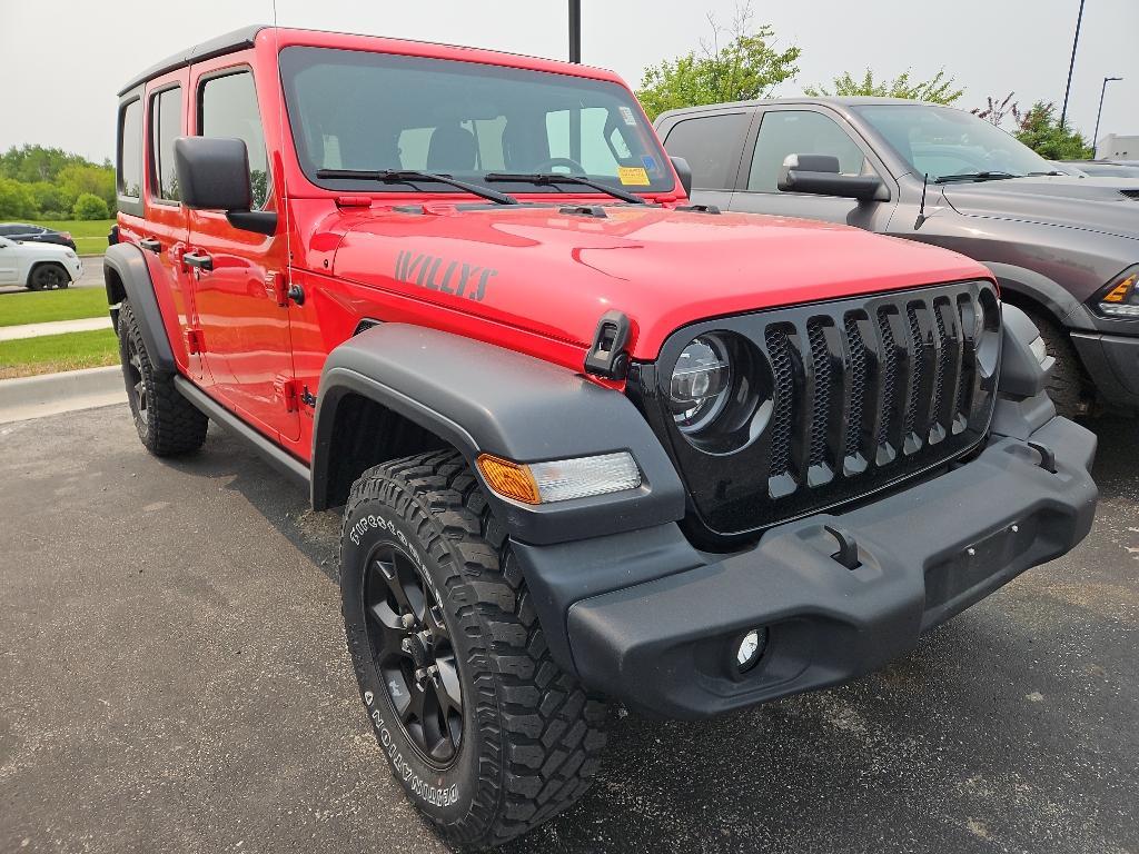 used 2020 Jeep Wrangler Unlimited car, priced at $32,995