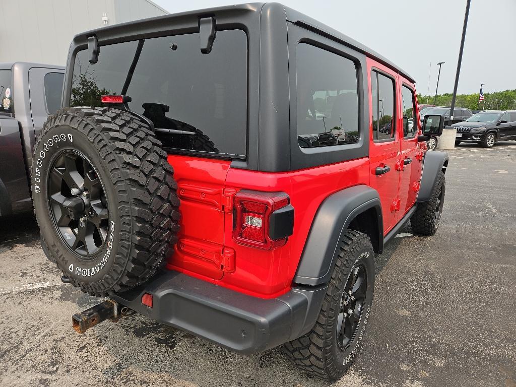 used 2020 Jeep Wrangler Unlimited car, priced at $32,995