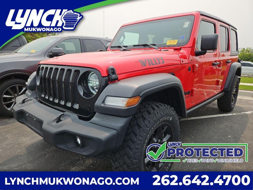 used 2020 Jeep Wrangler Unlimited car, priced at $32,995