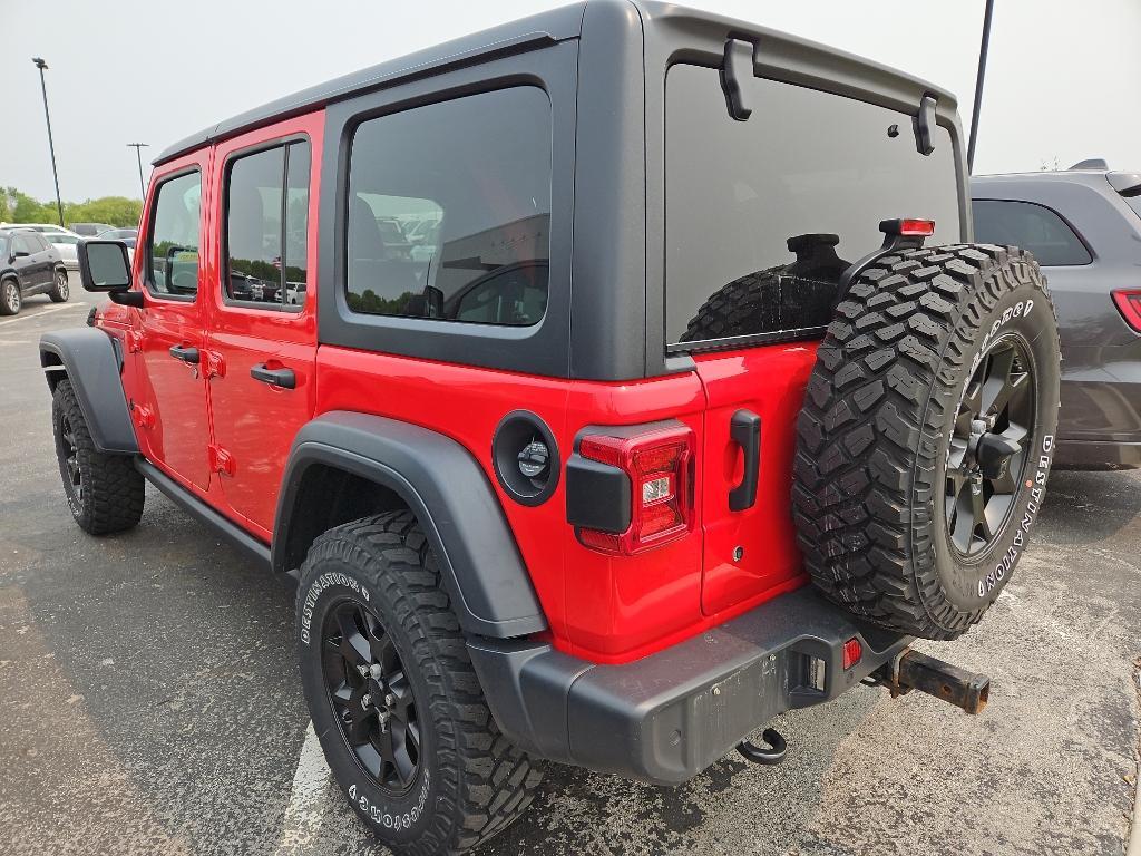 used 2020 Jeep Wrangler Unlimited car, priced at $32,995