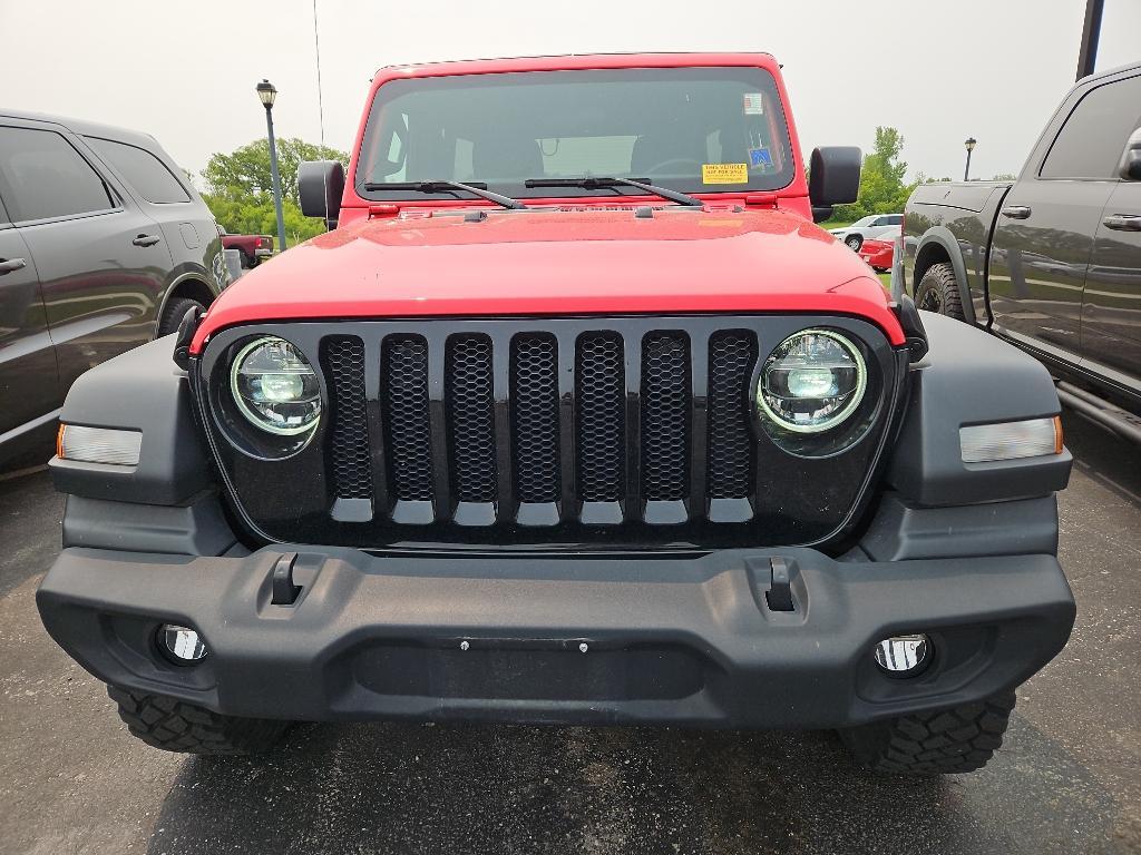 used 2020 Jeep Wrangler Unlimited car, priced at $32,995