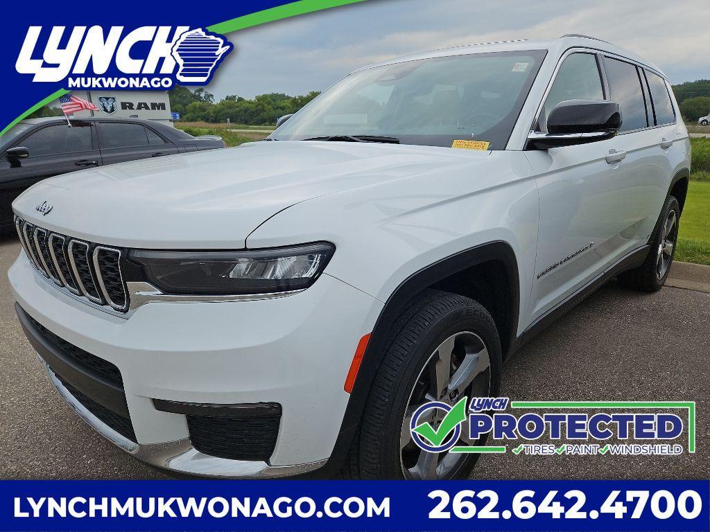 used 2021 Jeep Grand Cherokee L car, priced at $30,995