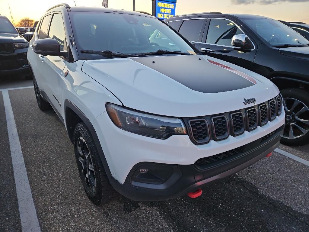 used 2024 Jeep Compass car, priced at $26,995