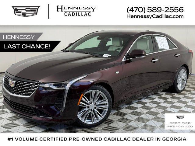 used 2022 Cadillac CT4 car, priced at $26,999