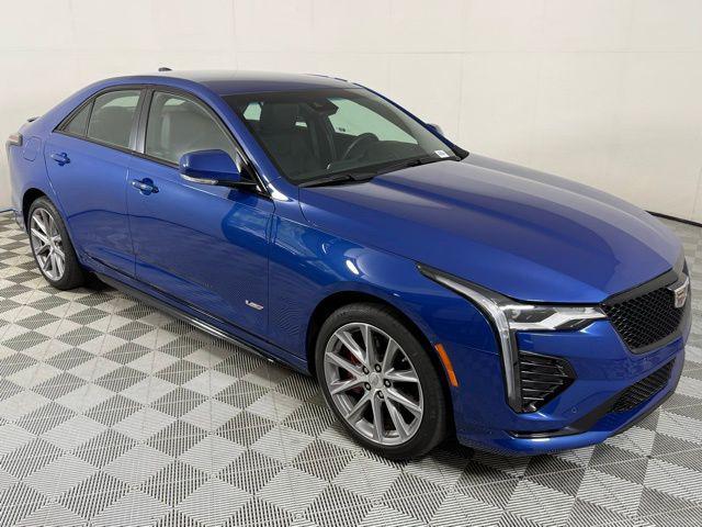 used 2023 Cadillac CT4-V car, priced at $42,999