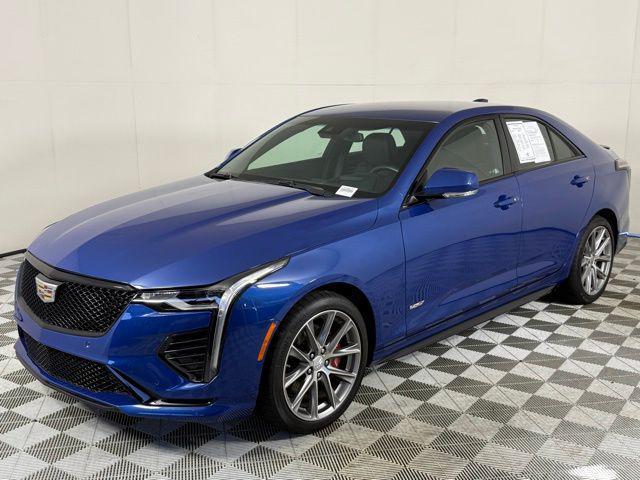 used 2023 Cadillac CT4-V car, priced at $42,999