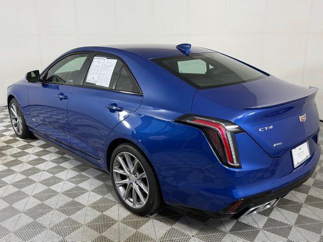 used 2023 Cadillac CT4-V car, priced at $42,999