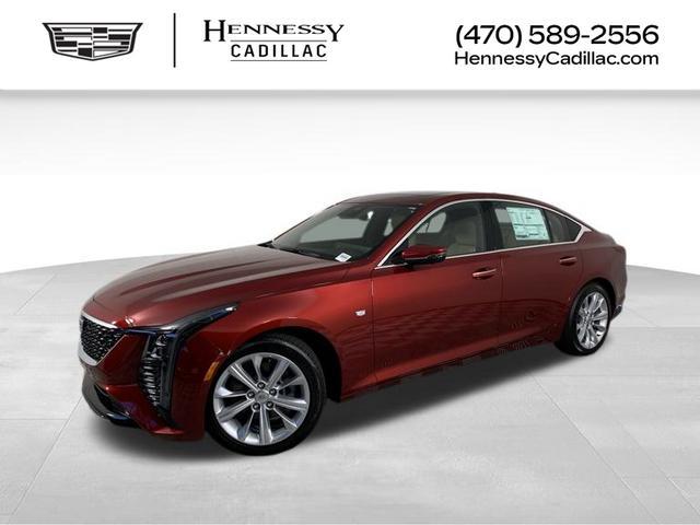 new 2025 Cadillac CT5 car, priced at $50,415